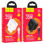 Wall charger “N29 Triumph” PD35W EU set with cable