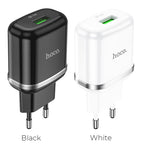 Wall charger “N3 Vigour” QC3.0 EU plug set with cable