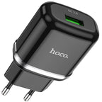 Wall charger “N3 Vigour” QC3.0 EU plug set with cable