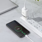 Wall charger “N3 Vigour” QC3.0 EU plug set with cable