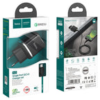 Wall charger “N3 Vigour” QC3.0 EU plug set with cable