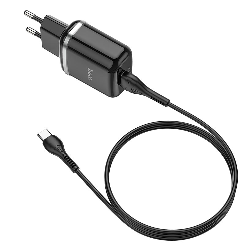 Wall charger “N3 Vigour” QC3.0 EU plug set with cable