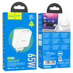 Wall charger “N30 Glory” PD65W + QC3.0 EU