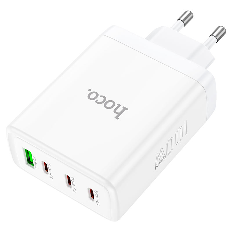 Wall charger “N31 Leader” PD100W + QC3.0 EU cable set