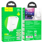 Wall charger “N31 Leader” PD100W + QC3.0 EU cable set