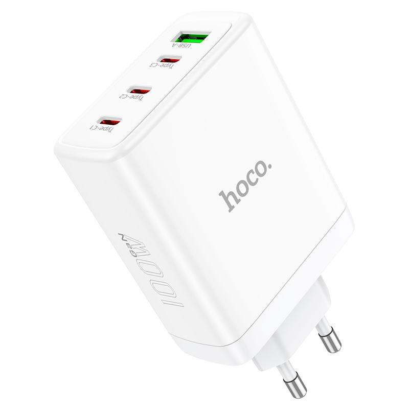 Wall charger “N31 Leader” PD100W + QC3.0 EU cable set
