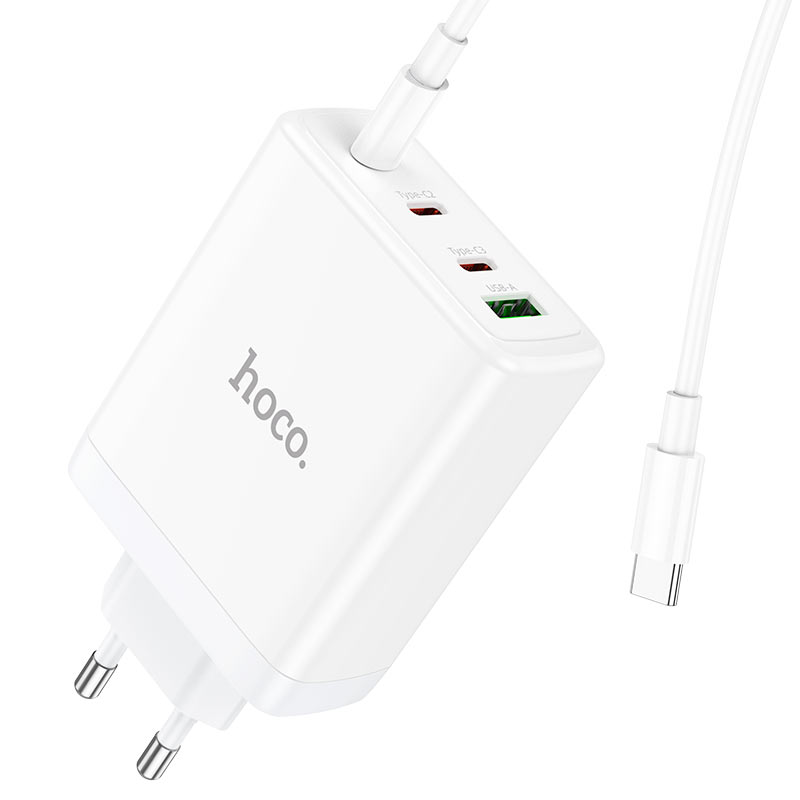 Wall charger “N31 Leader” PD100W + QC3.0 EU cable set