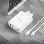 Wall charger “N31 Leader” PD100W + QC3.0 EU cable set