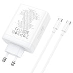 Wall charger “N31 Leader” PD100W + QC3.0 EU cable set