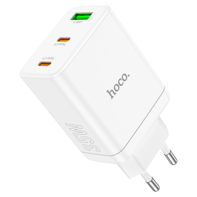 Wall charger “N33 Start” PD35W + QC3.0 EU cable set