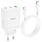 Wall charger “N33 Start” PD35W + QC3.0 EU cable set