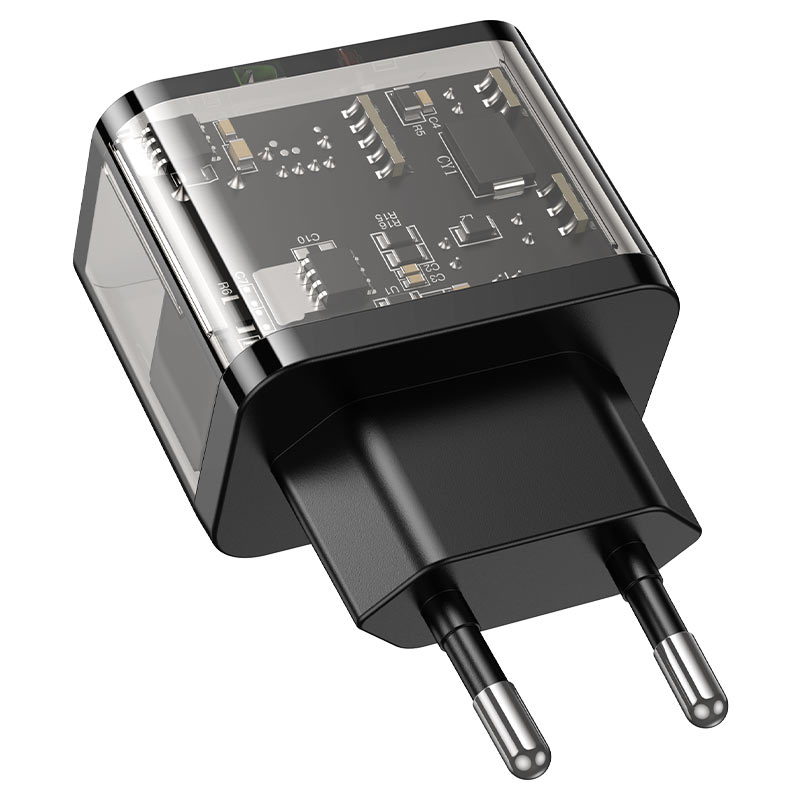 Wall charger “N34 Dazzling” PD20W + QC3.0 EU cable set