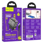 Wall charger “N34 Dazzling” PD20W + QC3.0 EU cable set
