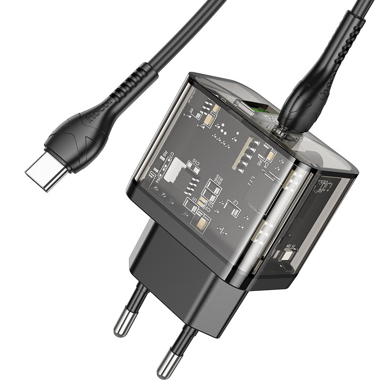 Wall charger “N34 Dazzling” PD20W + QC3.0 EU cable set