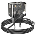 Wall charger “N34 Dazzling” PD20W + QC3.0 EU cable set