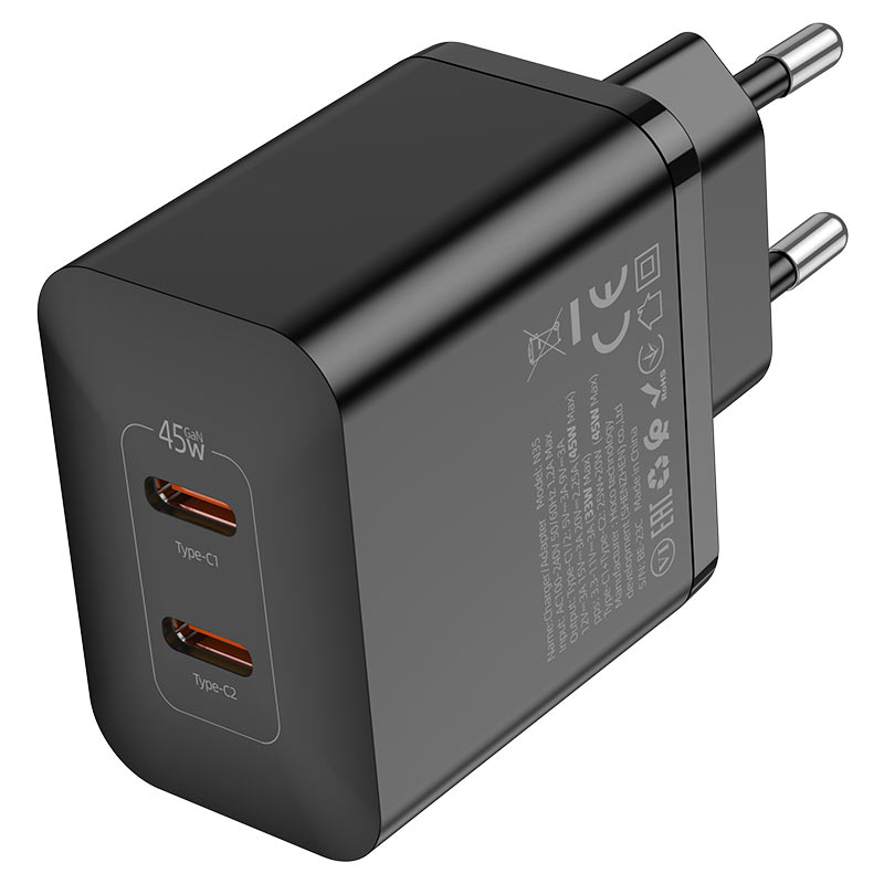 Wall charger “N35 Streamer” PD45W EU cable set