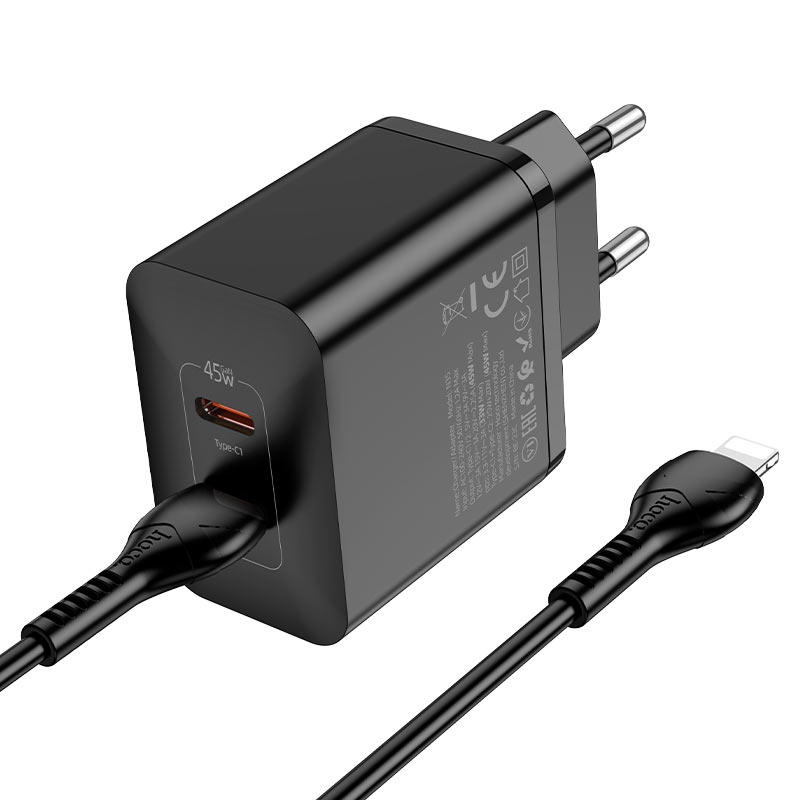 Wall charger “N35 Streamer” PD45W EU cable set