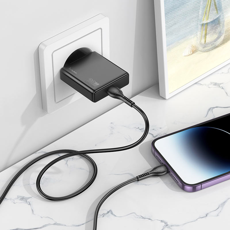 Wall charger “N37 Delgado” PD20W EU cable set