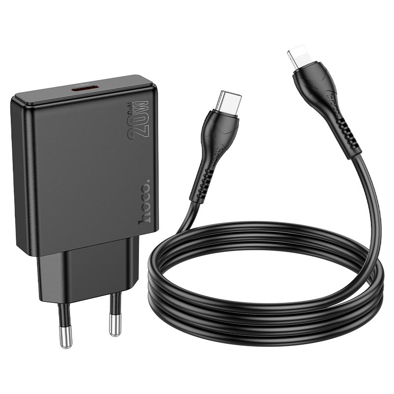 Wall charger “N37 Delgado” PD20W EU cable set