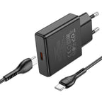 Wall charger “N37 Delgado” PD20W EU cable set