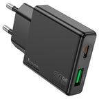 Wall charger “N38 Delgado” PD20W + QC3.0 EU cable set