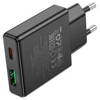 Wall charger “N38 Delgado” PD20W + QC3.0 EU cable set