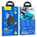 Wall charger “N38 Delgado” PD20W + QC3.0 EU cable set