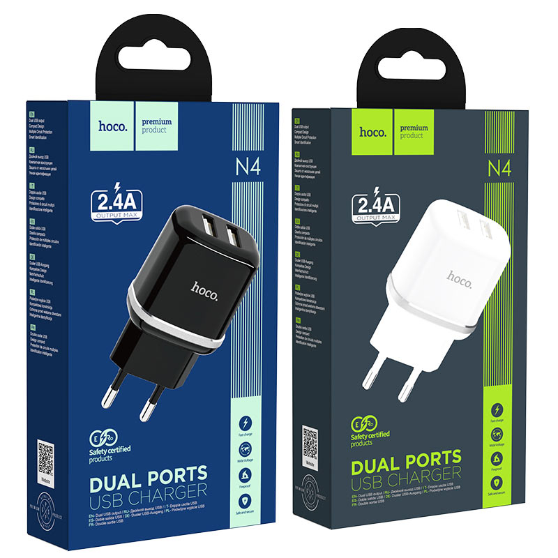 Wall charger “N4 Aspiring” EU plug set with cable