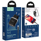 Wall charger “N4 Aspiring” EU plug set with cable