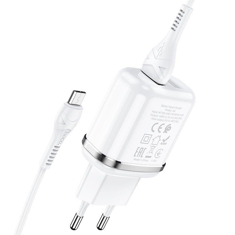 Wall charger “N4 Aspiring” EU plug set with cable