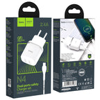 Wall charger “N4 Aspiring” EU plug set with cable