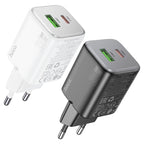 Wall charger “N41 Almighty” PD20W + QC3.0 EU cable set