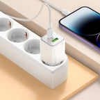 Wall charger “N41 Almighty” PD20W + QC3.0 EU cable set