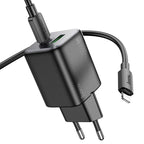 Wall charger “N41 Almighty” PD20W + QC3.0 EU cable set