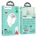 Wall charger “N41 Almighty” PD20W + QC3.0 EU cable set