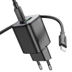 Wall charger “N41 Almighty” PD20W + QC3.0 EU cable set