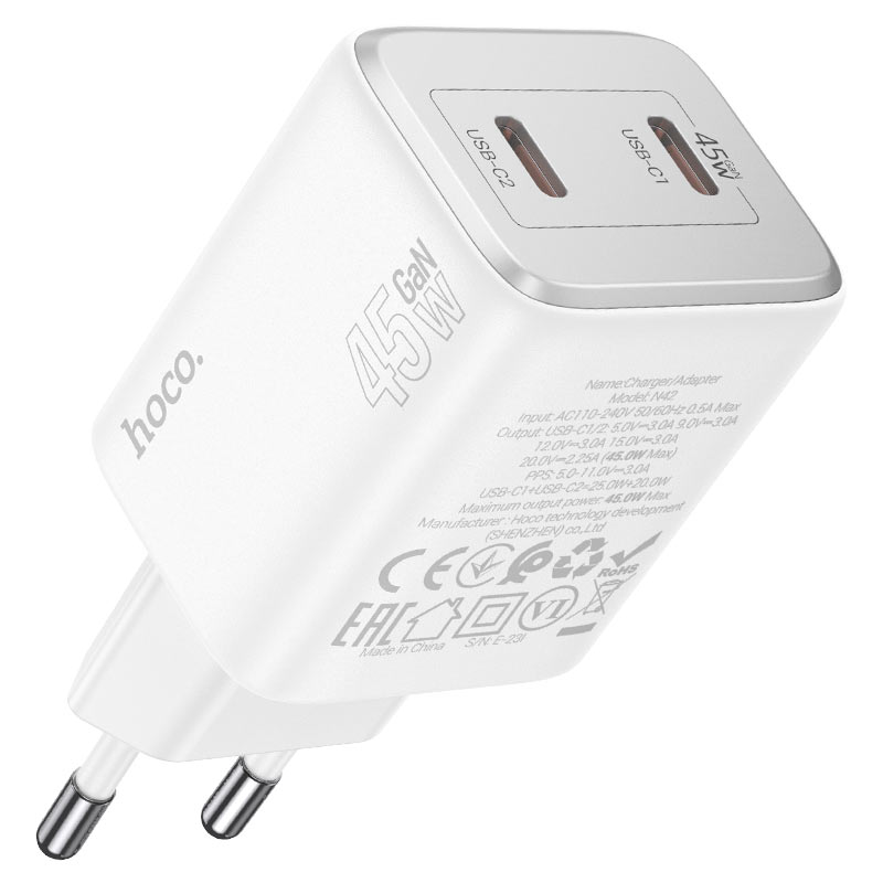 Wall charger “N42 Elogiado” PD45W EU cable set