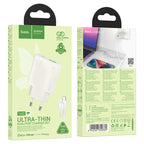 Wall charger “N45 Biscuit” PD30W + QC3.0 EU cable set