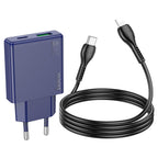 Wall charger “N45 Biscuit” PD30W + QC3.0 EU cable set