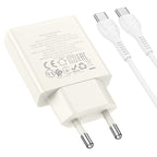 Wall charger “N45 Biscuit” PD30W + QC3.0 EU cable set