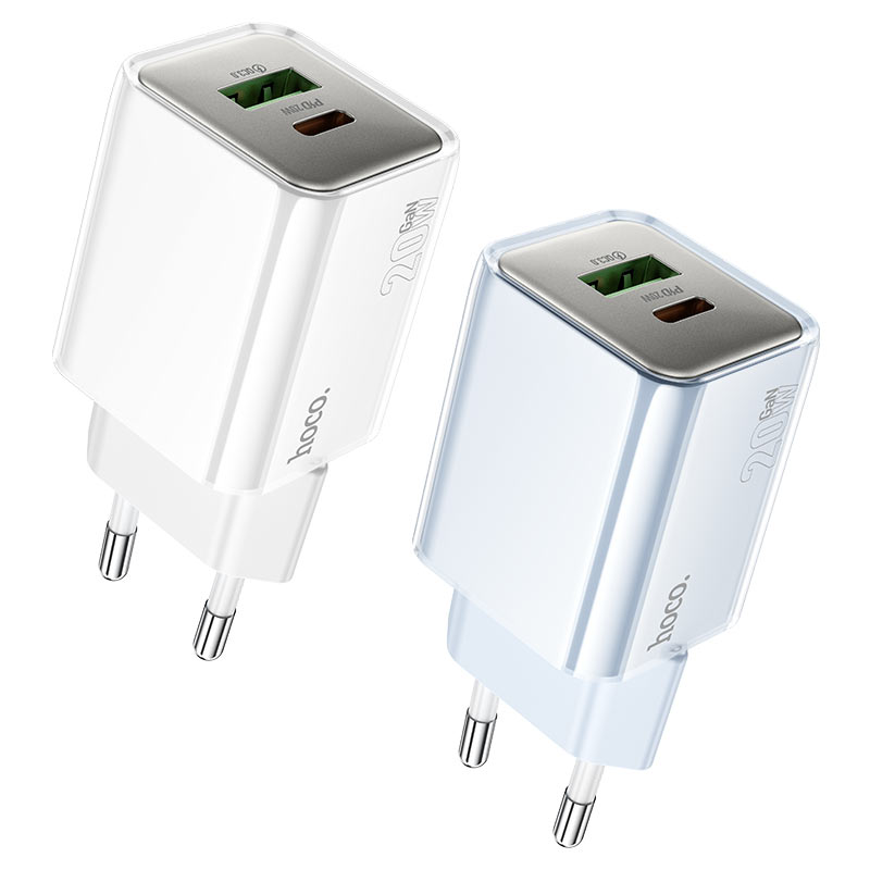 Wall charger “N46 Glorious” PD20W + QC3.0 EU cable set