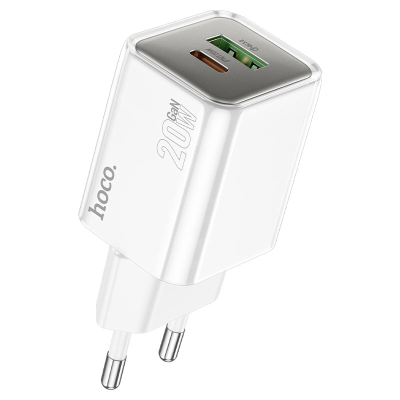 Wall charger “N46 Glorious” PD20W + QC3.0 EU cable set