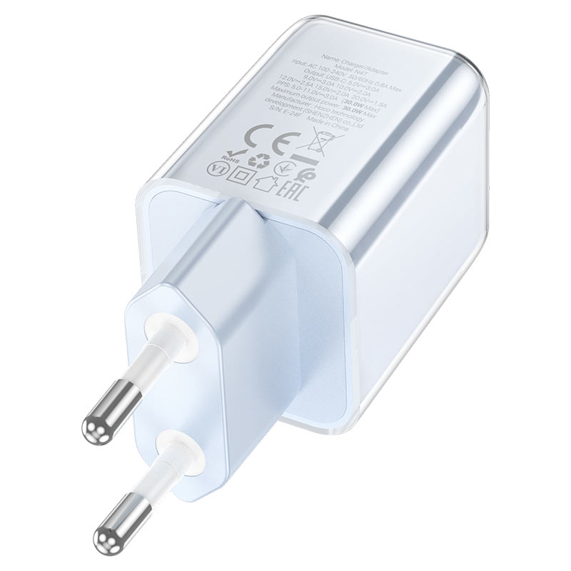 Wall charger “N47 Glorious” PD30W EU cable set