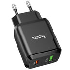 Wall charger “N5 Favor” PD20W + QC3.0 EU set with cable