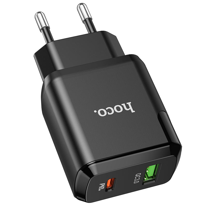 Wall charger “N5 Favor” PD20W + QC3.0 EU set with cable