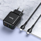 Wall charger “N5 Favor” PD20W + QC3.0 EU set with cable