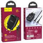 Wall charger “N5 Favor” PD20W + QC3.0 EU set with cable