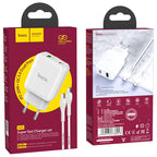 Wall charger “N5 Favor” PD20W + QC3.0 EU set with cable