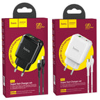 Wall charger “N5 Favor” PD20W + QC3.0 EU set with cable
