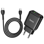 Wall charger “N5 Favor” PD20W + QC3.0 EU set with cable